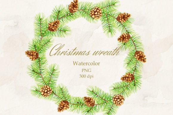 Christmas Wreath: Seamless Border PNG for Your Holiday Designs