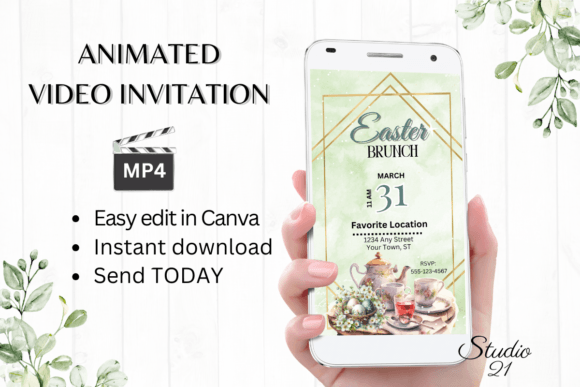 Effortless Easter Invites: Your Digital Brunch Solution