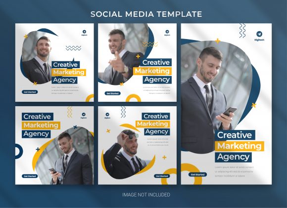 Elevate Your Feed: The Business Agency Social Media Template