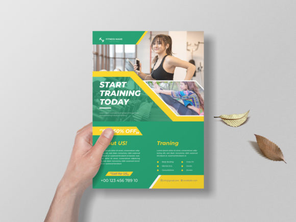 Modern Fitness Flyer Design: Elevate Your Gym's Marketing