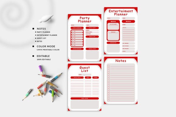 Plan Your Perfect Event with This Editable Party Planner