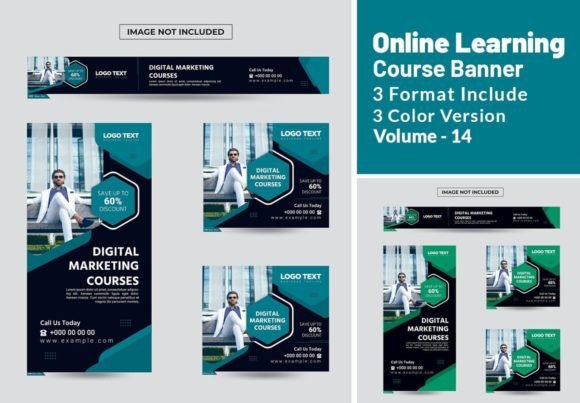 Revitalize Your Brand with Digital Marketing Courses Banners