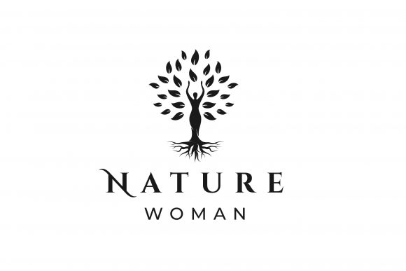 Tree with Body Women Logo Design: A Symbol of Growth and Grace