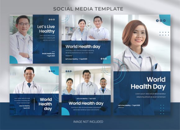World Health Day Social Media Template: Elevate Your Brand